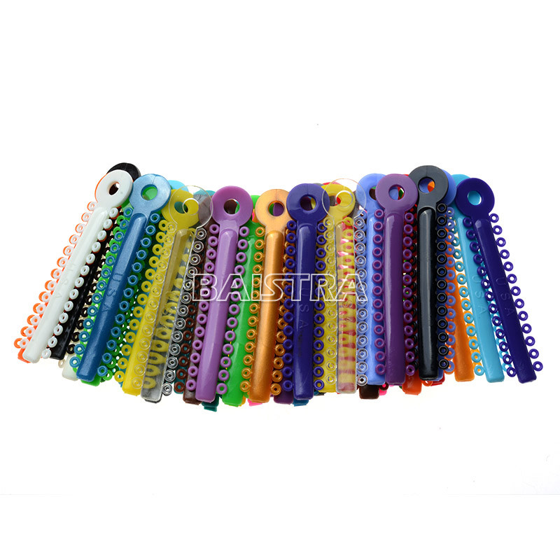 Dental Orthodontic Braces Kit 0.022 Roth Brackets NiTi Arch Wire Ligature Ties
