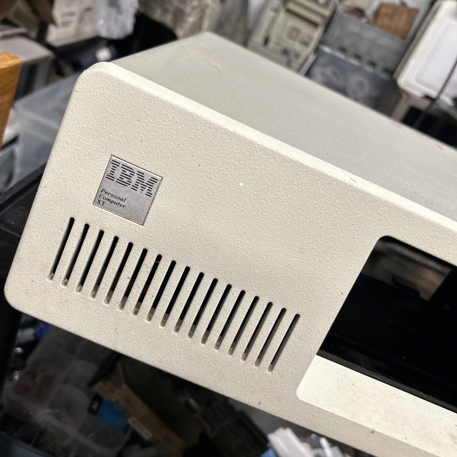 IBM Model 5160 Computer Case Only XT sleeper build beige computer