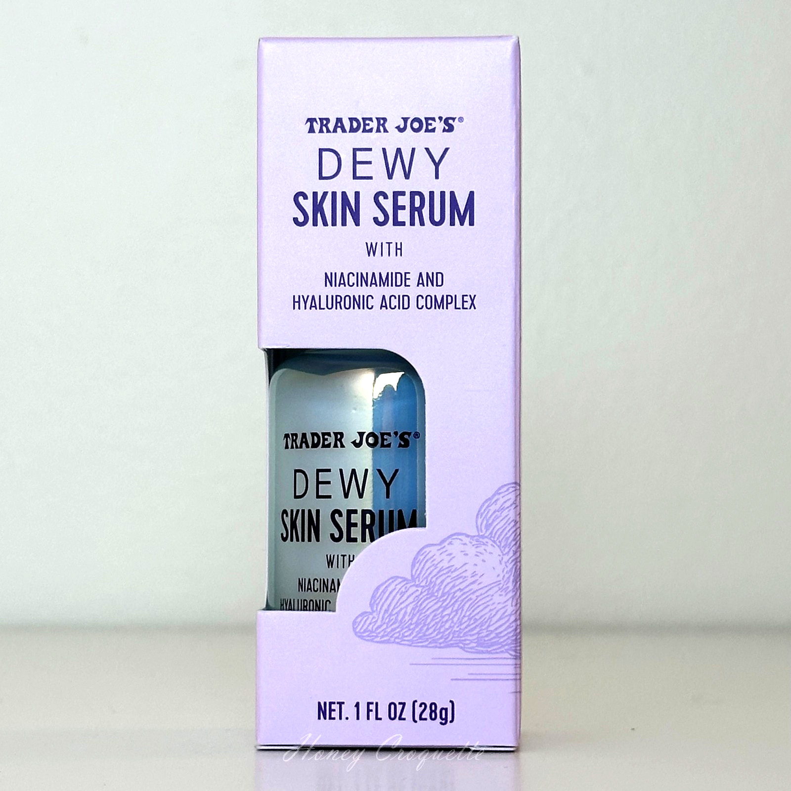 Trader Joe's Dewy Skin Serum with Niacinamide & Hyaluronic Acid 1 fl oz