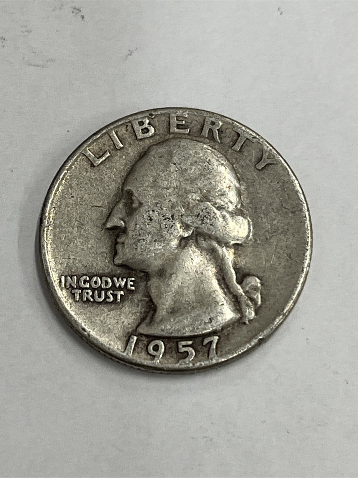 1957-D 25C Washington Quarter