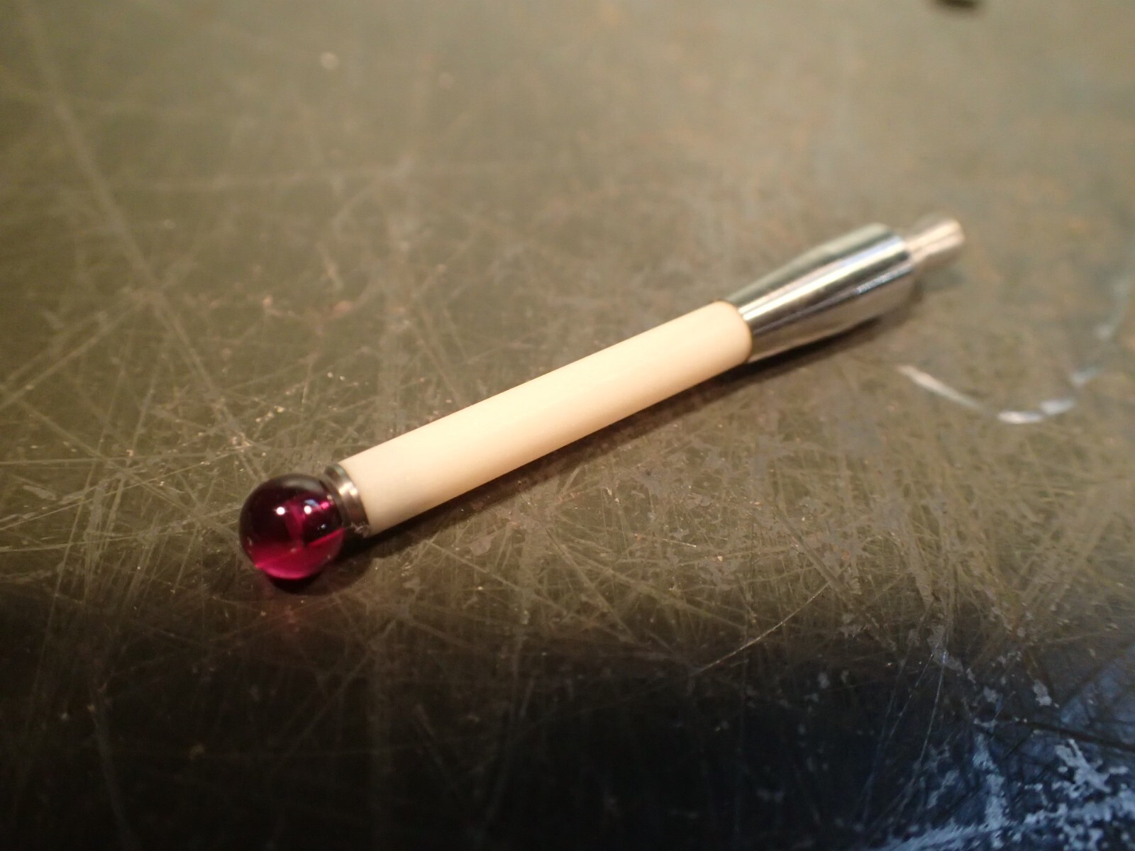 IAD Inc 700W20 Ruby Tip Touch Probe for Valeron Sensing Heads: 2-3/8" OAL, NOS