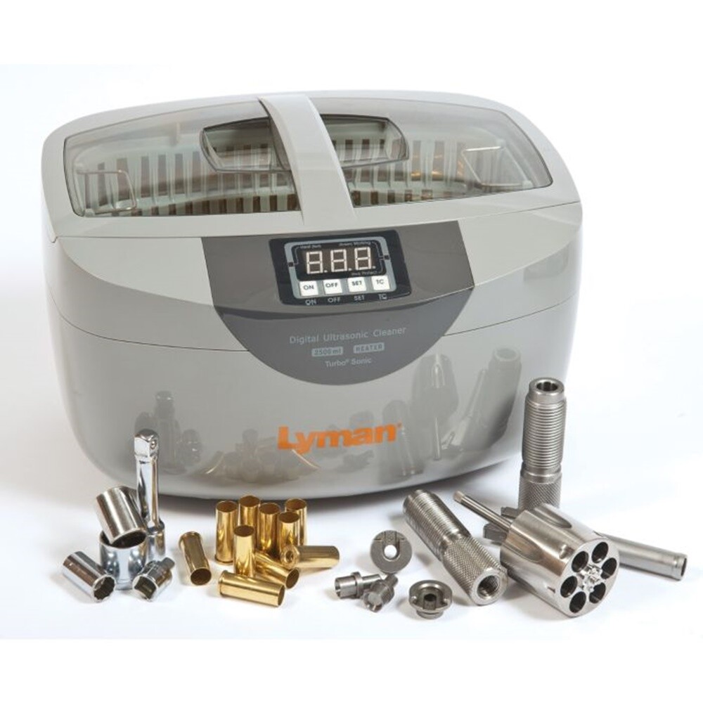 Lyman Turbo Sonic 2500 Ultrasonic Case Cleaner Firearm Parts Cleaner  7631700