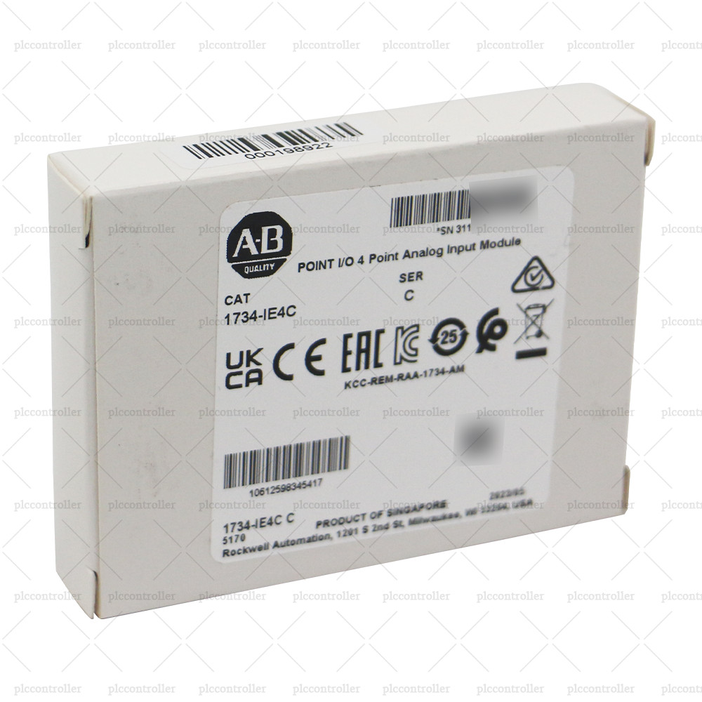 New Sealed Allen Bradley 1734-IE4C POINT I/O 4 Point Analog Input Module