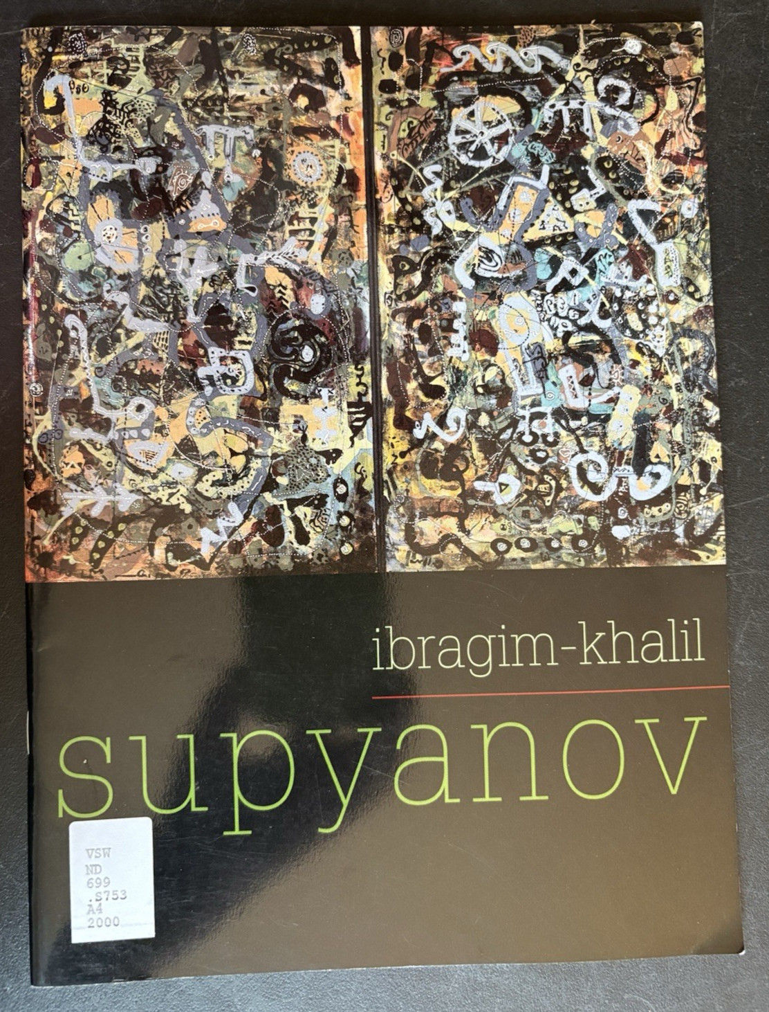 Ibragim-Khalil Supyanov art exhibition catalog John Waddell