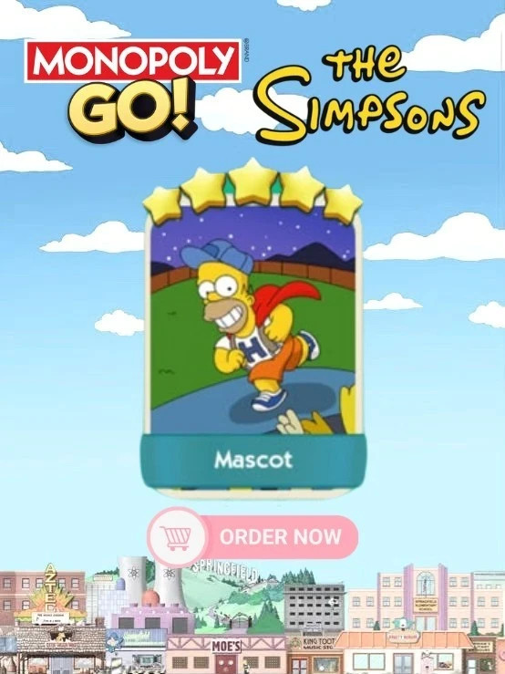 Monopoly Go Stickers Mascot - Monopoly Go set 19