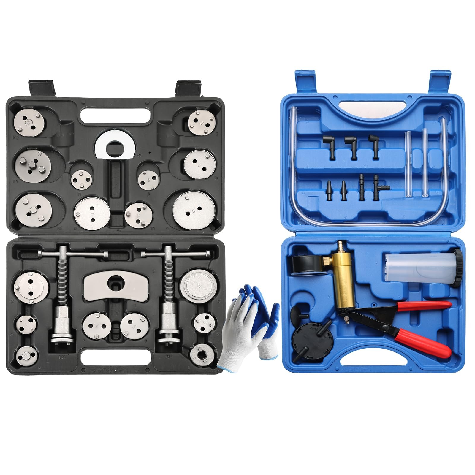 Acymner Brake Bleeder and Caliper Tool Kit | Comprehensive 40PCS Set for...
