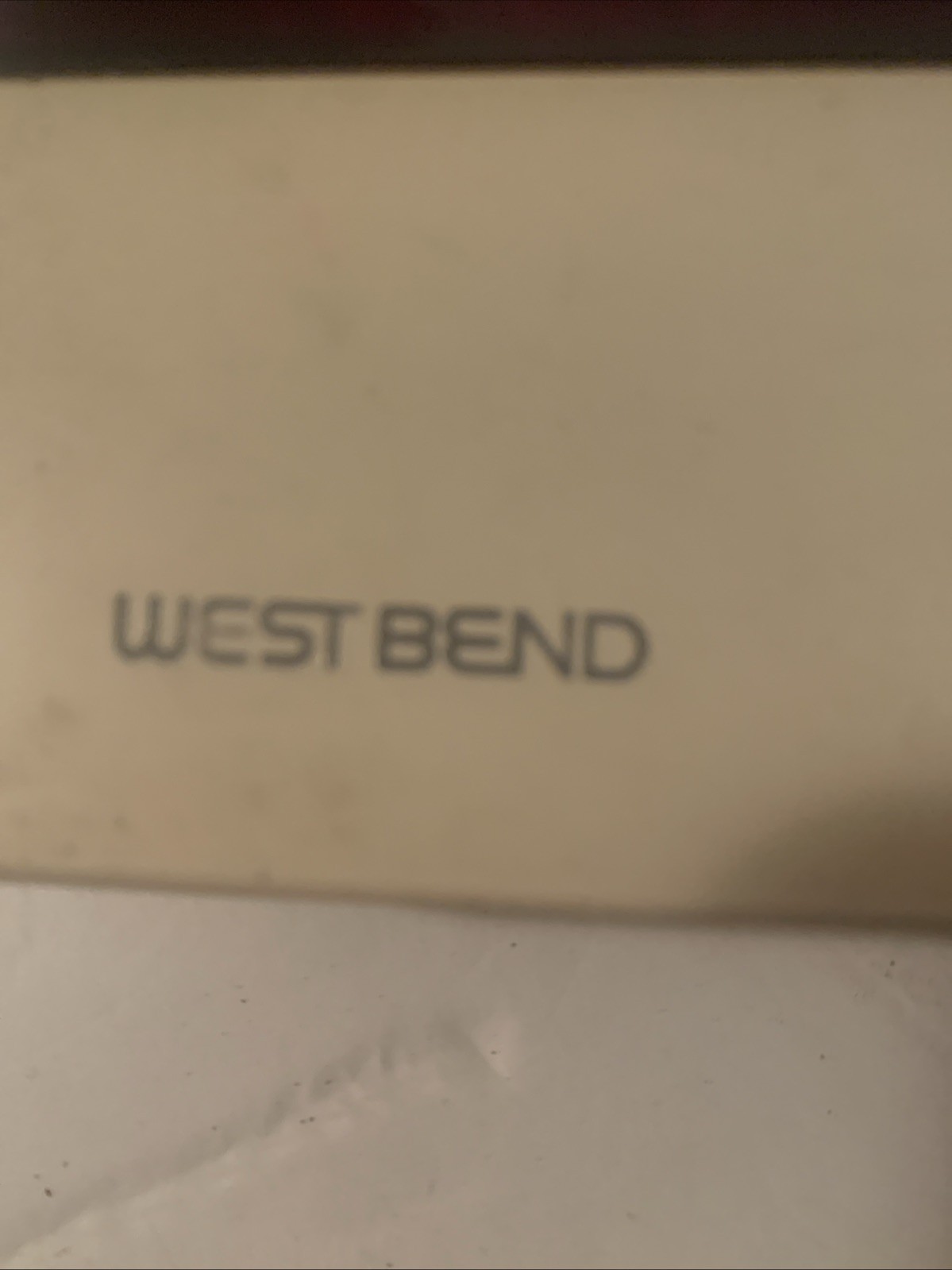 West Bend Clock/timer Model 40001 Triple Timer Plus TESTED Vintage Retro