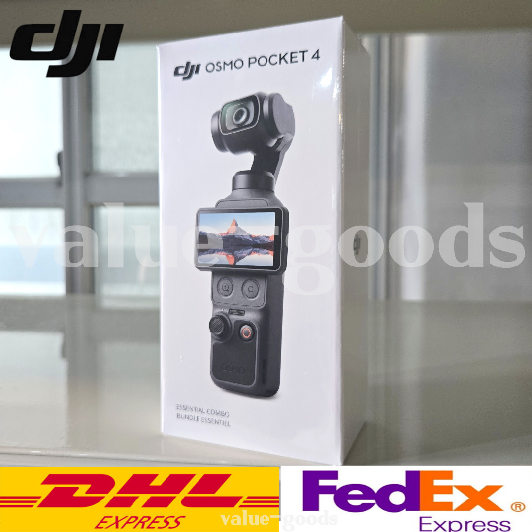 [NEW] DJI Osmo Pocket 4 Essential Combo 4K 240fps Gimbal Action Camera Genuine/