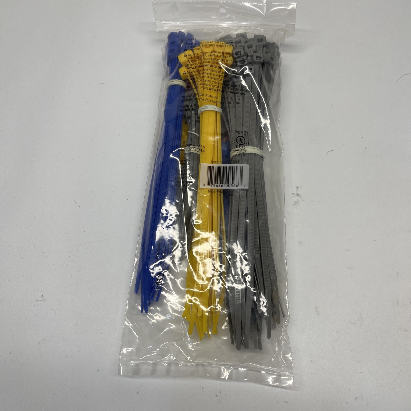 Utilitech Multiple Sizes Nylon Zip Ties Multiple Colors/Finishes (200-Pack) New