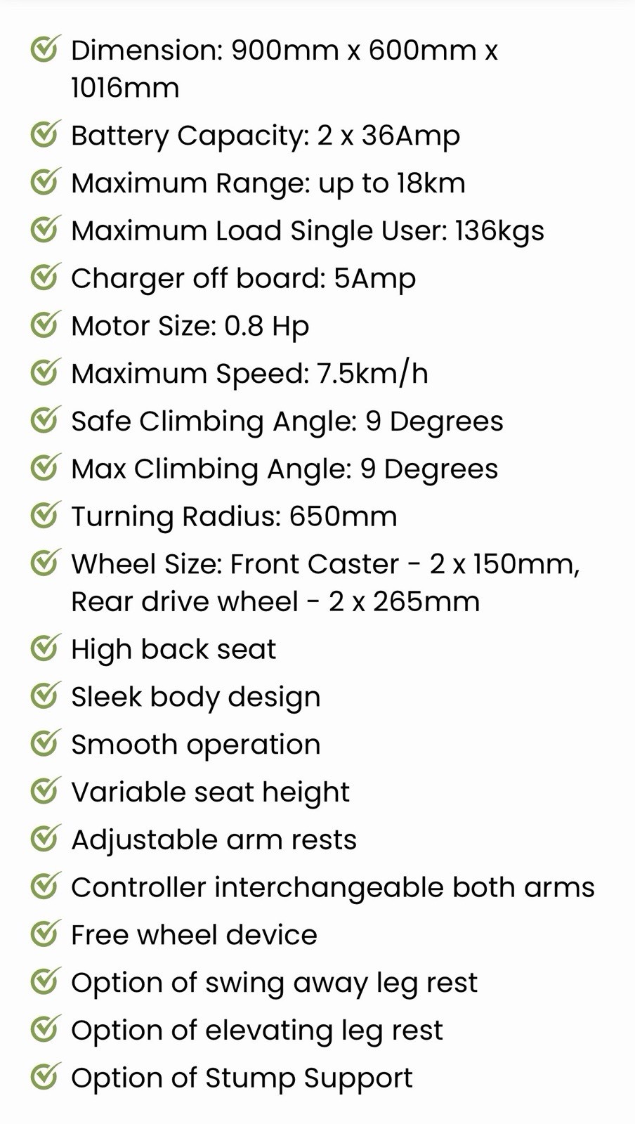power chair scooter