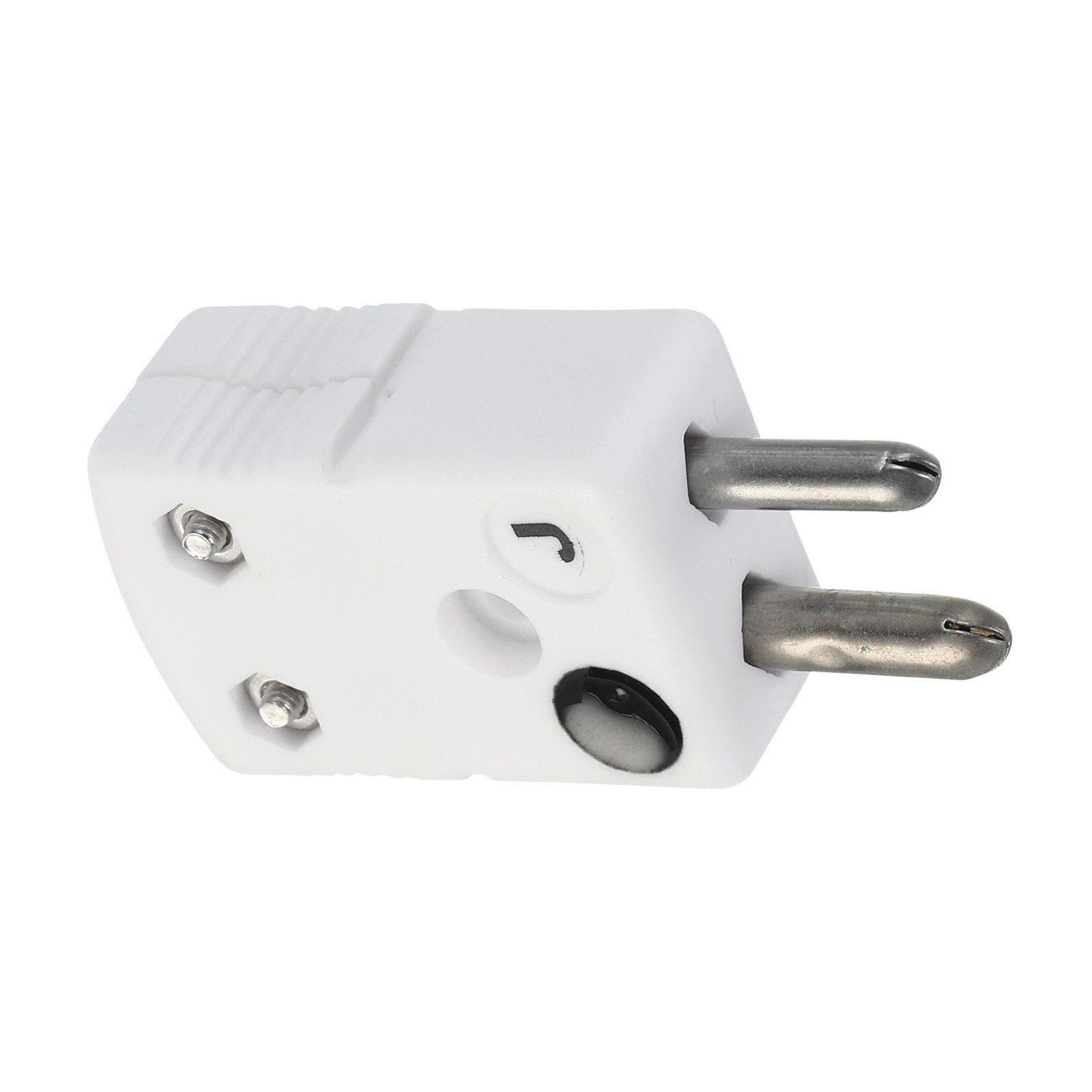 J Type Thermocouple Wire Connectors Male Plug Temperature 600°C for Sensor