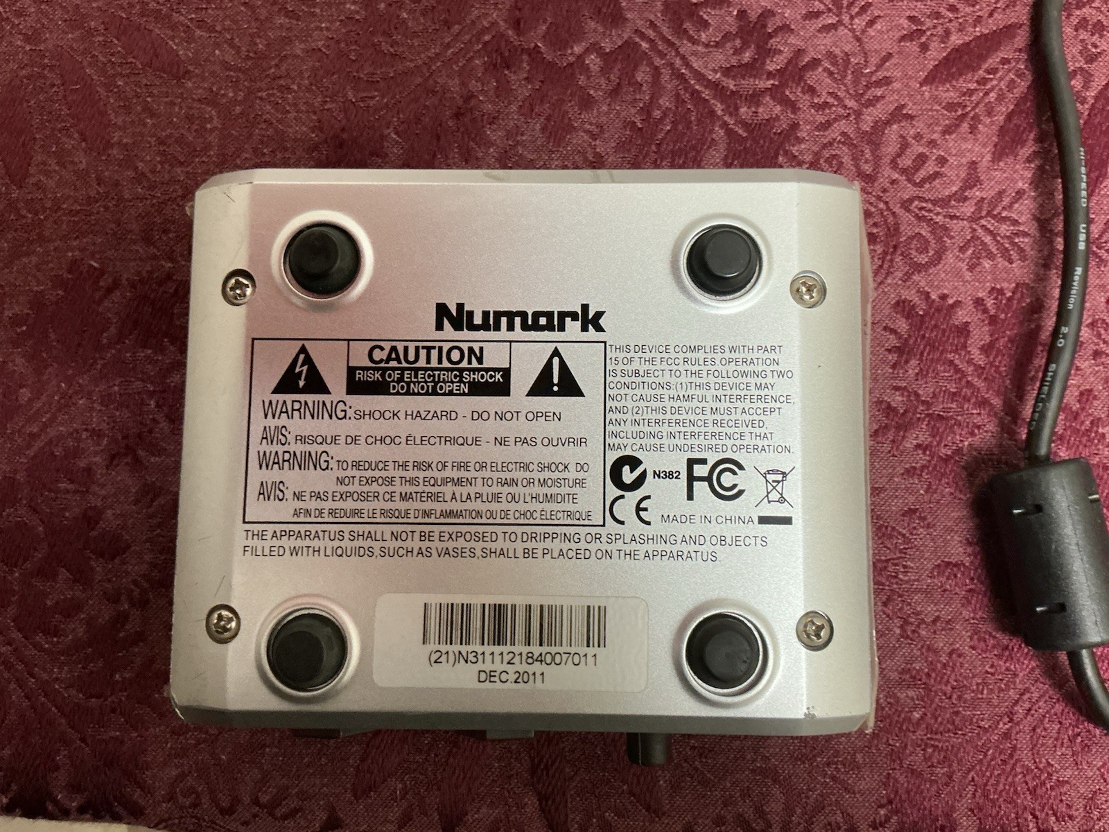 Numark DJ/iO Audio Interface