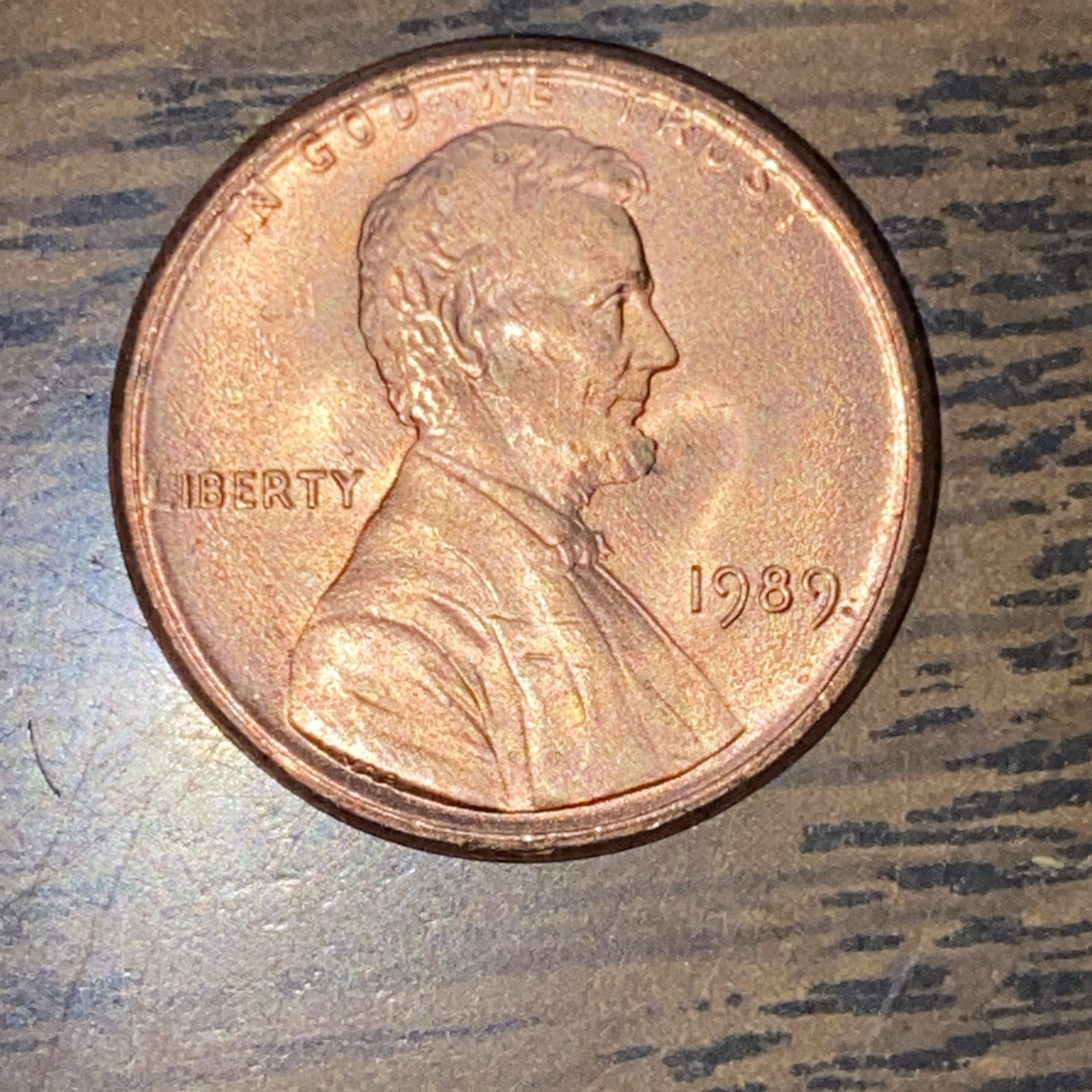 1989p Error Obverse + Reverse In God On Rim + States On Rim $4.95 Free Shipping.