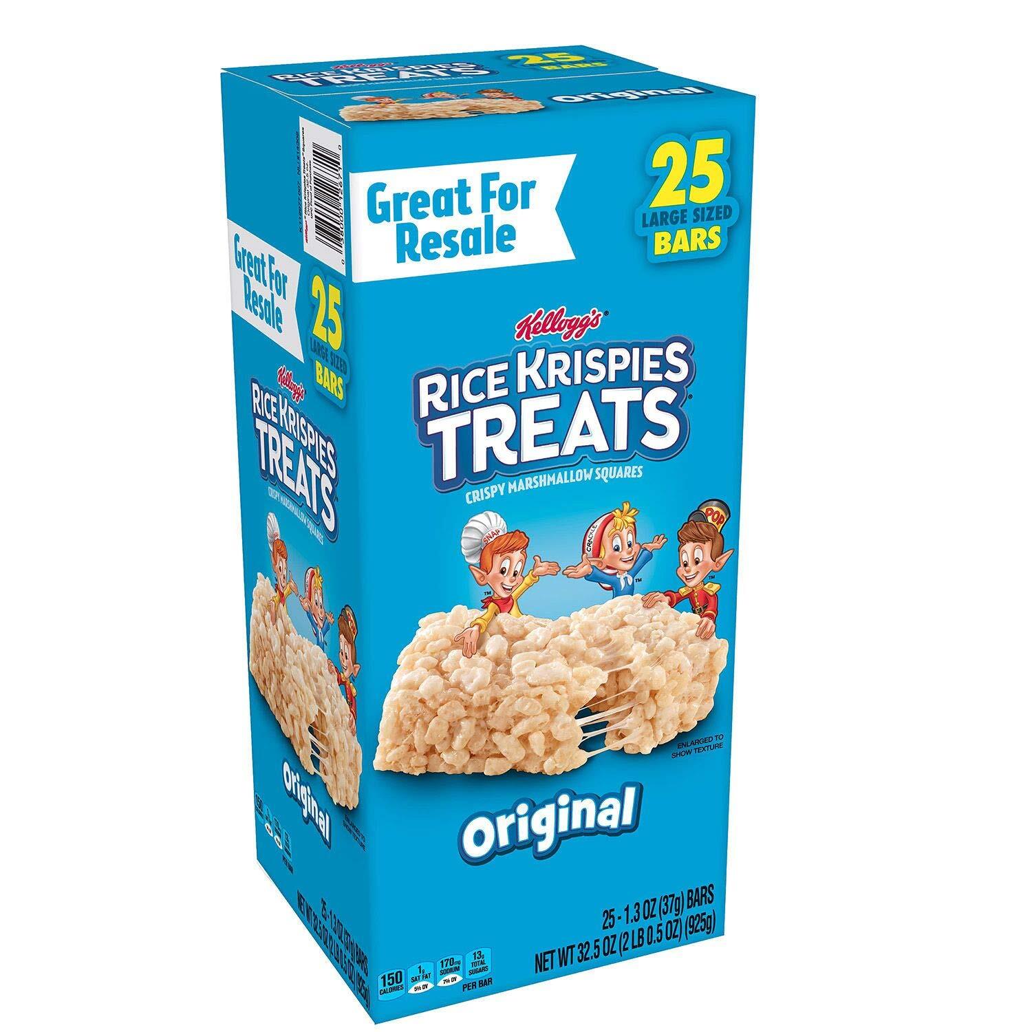 Product of Kellogg's Rice Krispies Treats (1.3 oz. bar, 25 ct.) - Breakfast Bars