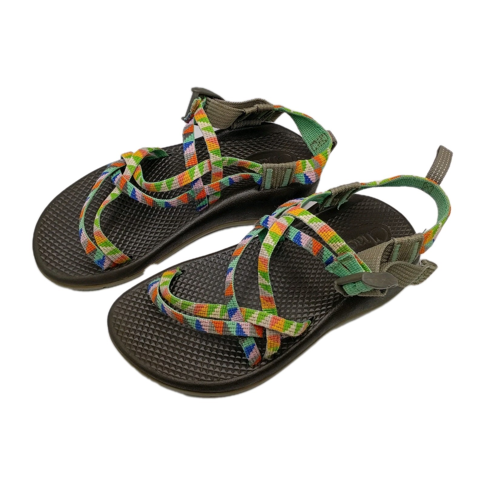Chaco Classic Cloud ZX2 Sandals Girls 3 Hiking Sport Outdoor Multicolor