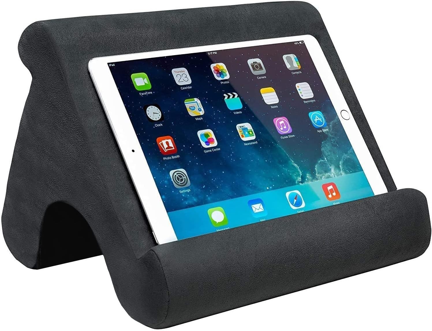 Tablet Pillow Stand - Tablet Holder Dock for Bed with Multi-Viewing Angles,