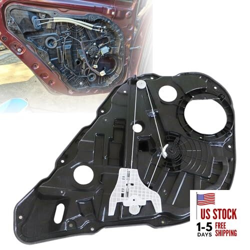 Rear Left Side Power Window Regulator w/o Motor Rear Left Driver Side