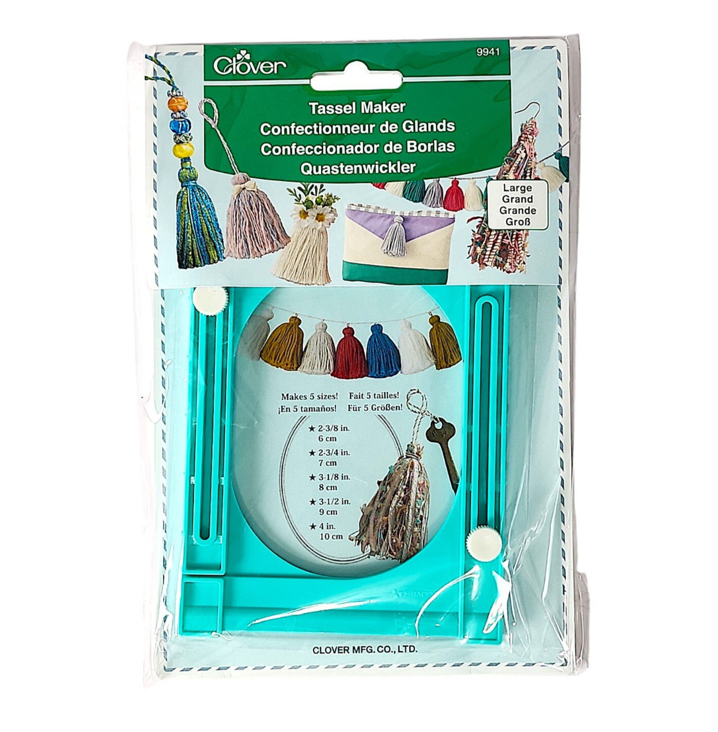 Clover Tassel Maker 9941, Large, Sealed, New