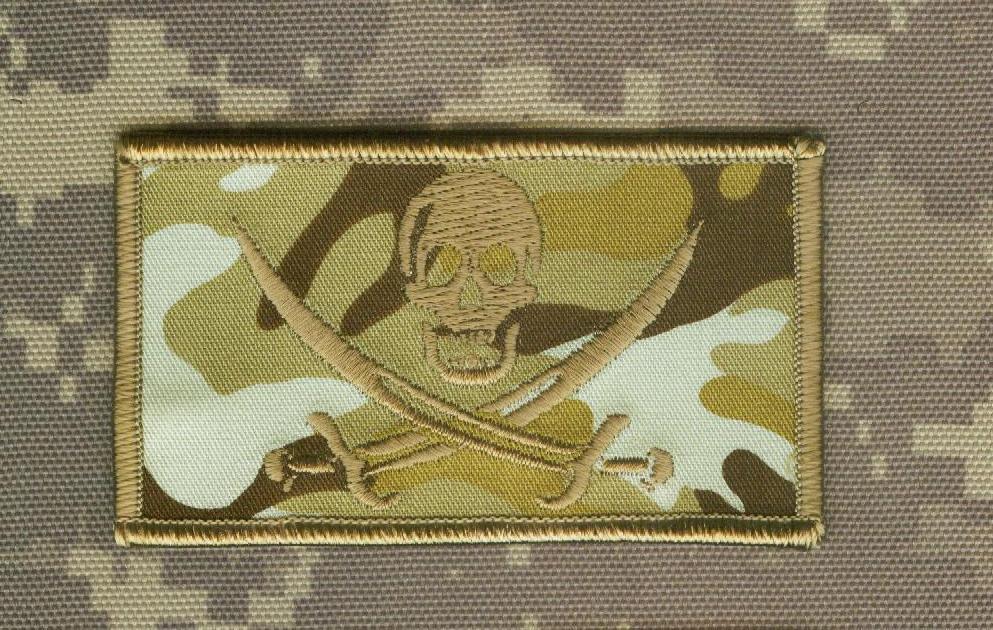 JSOC SEAL AMERICAN LEAGUE INFIDEL FEAR NONE CALICO JACK PIRATE burdock PATCH