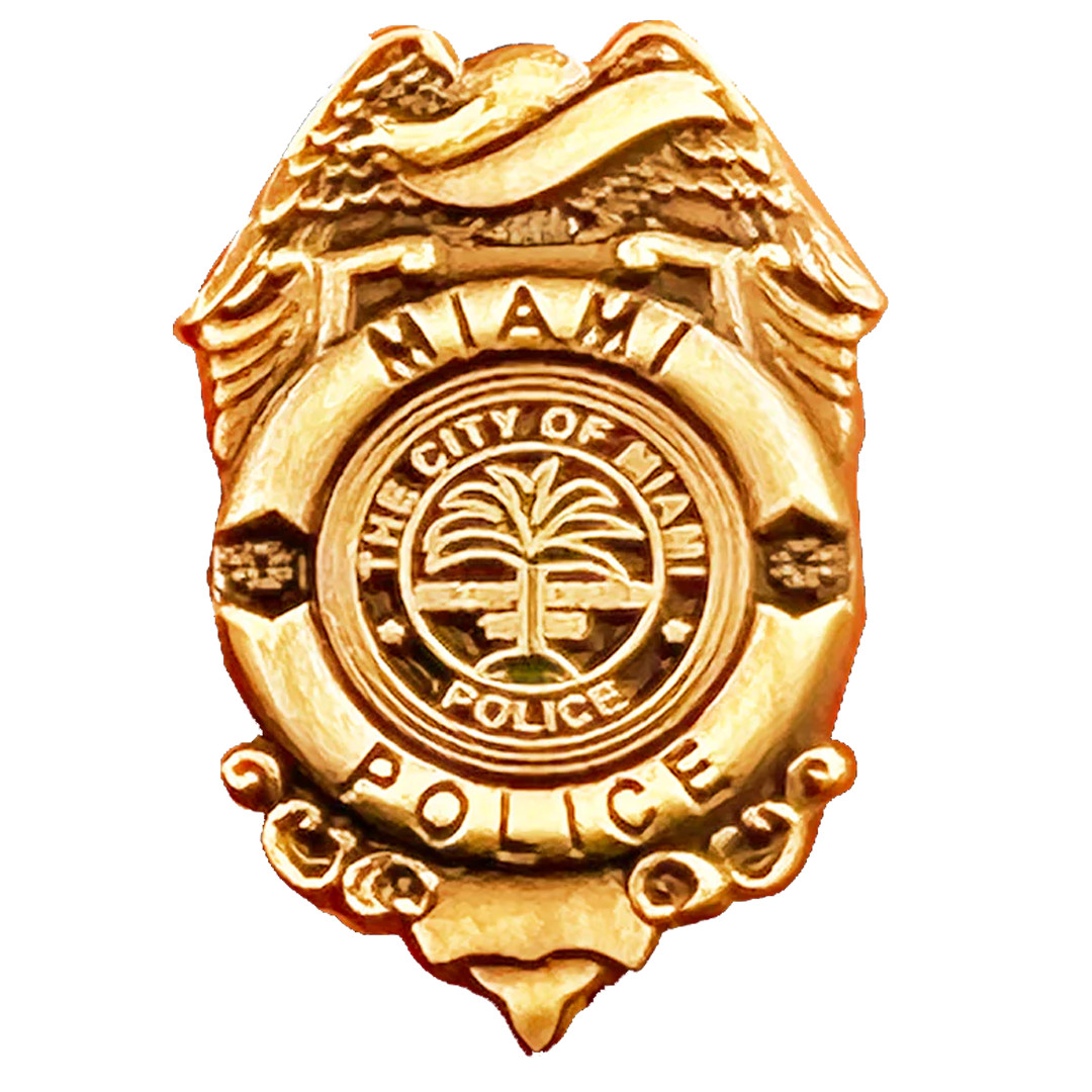 PBX-002-A City of Miami Police Officer Lapel Pin