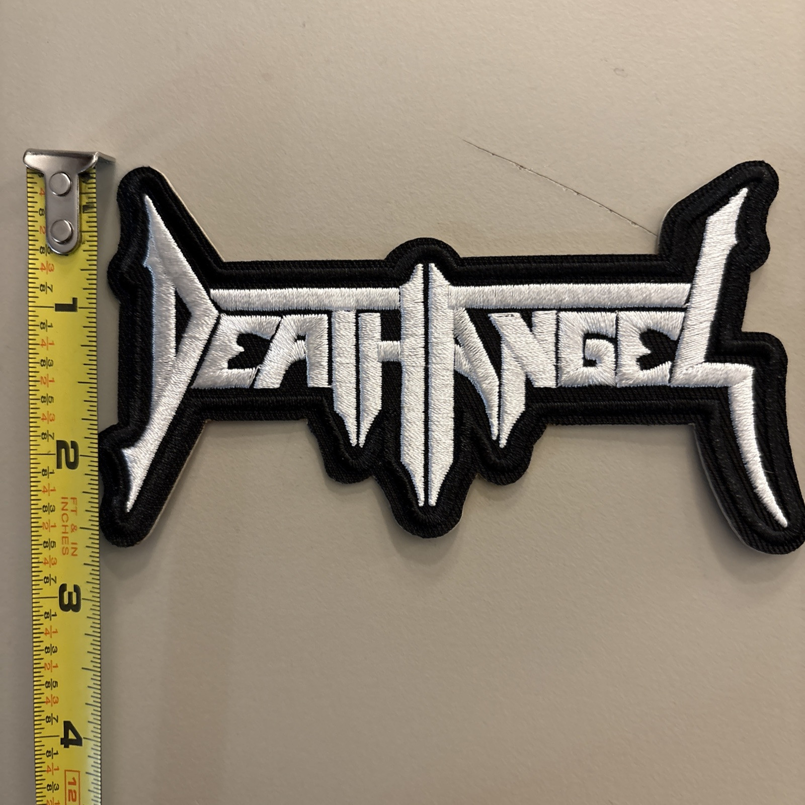 Deathangel (Embroidered Iron on Patch) Punk/ Rock/ Metal / Music Death Angel