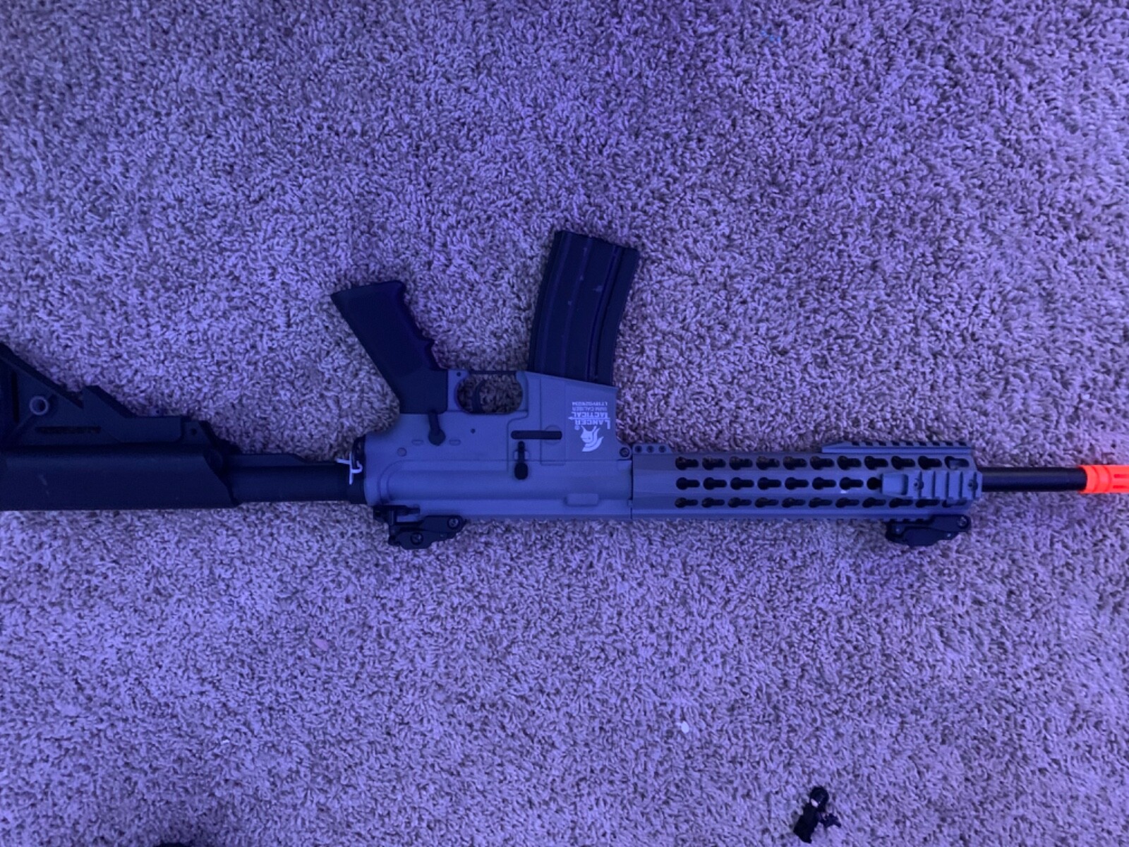 Lancer Tactical Gen 2 M4 Carbine Airsoft Rifle - Black (LT-19B-G2)