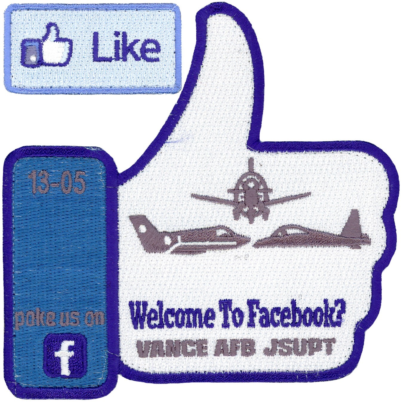 USAF VANCE SPECIALIZED UNDERGRADUATE PILOT TRAINING CLASS 2013-05 PATCH - SET