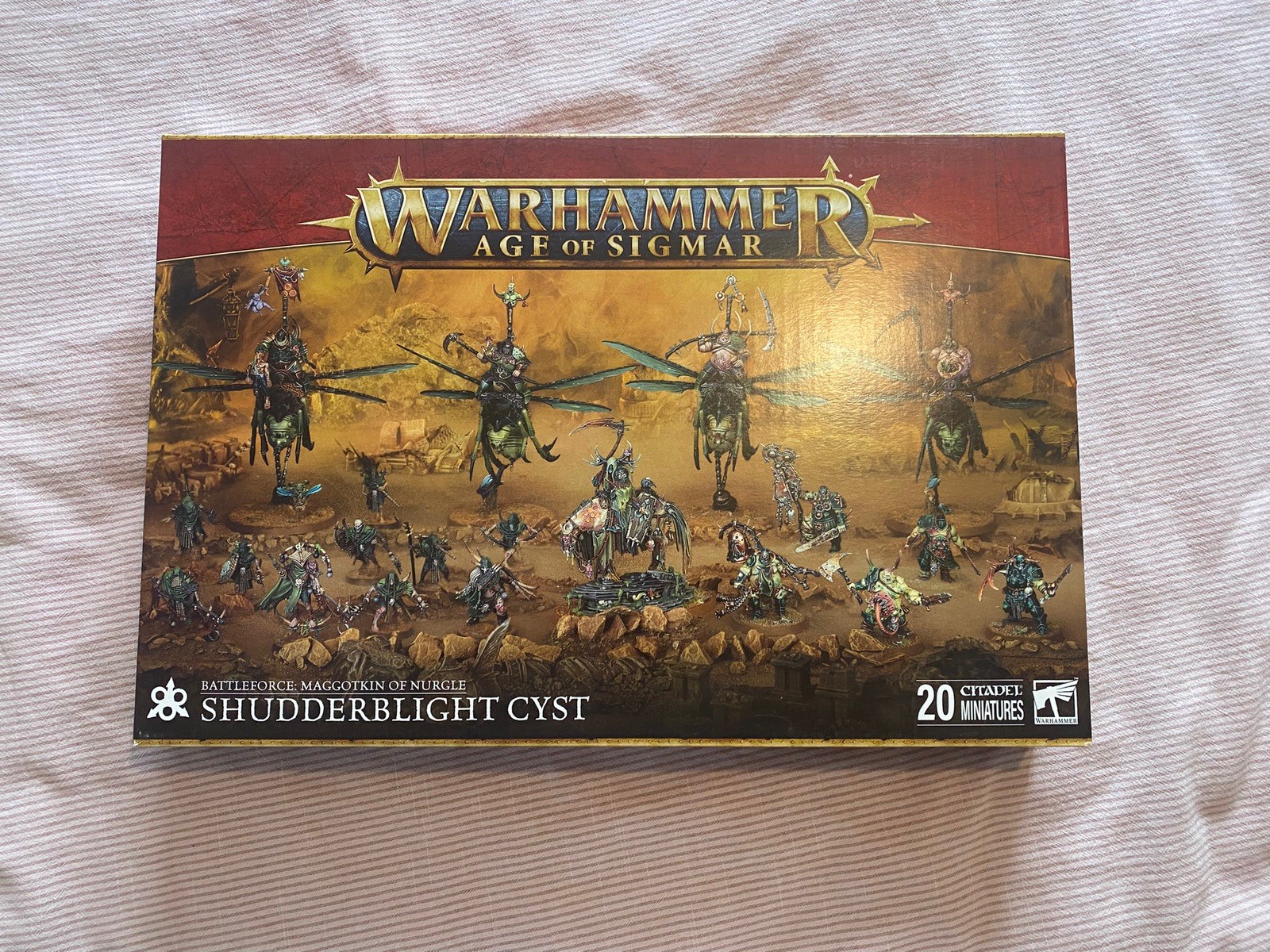 Maggotkin of Nurgle Shudderblight Cyst BOX ONLY Warhammer AoS GW see desc [AD37]
