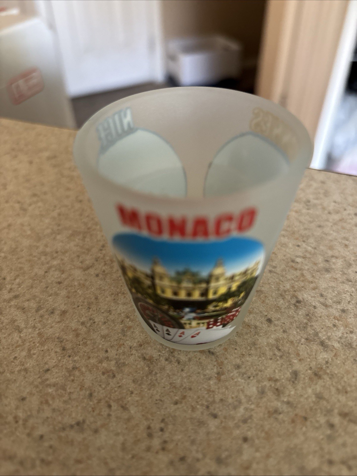 Shot Glass Nice Monaco Cannes 2.5” Height