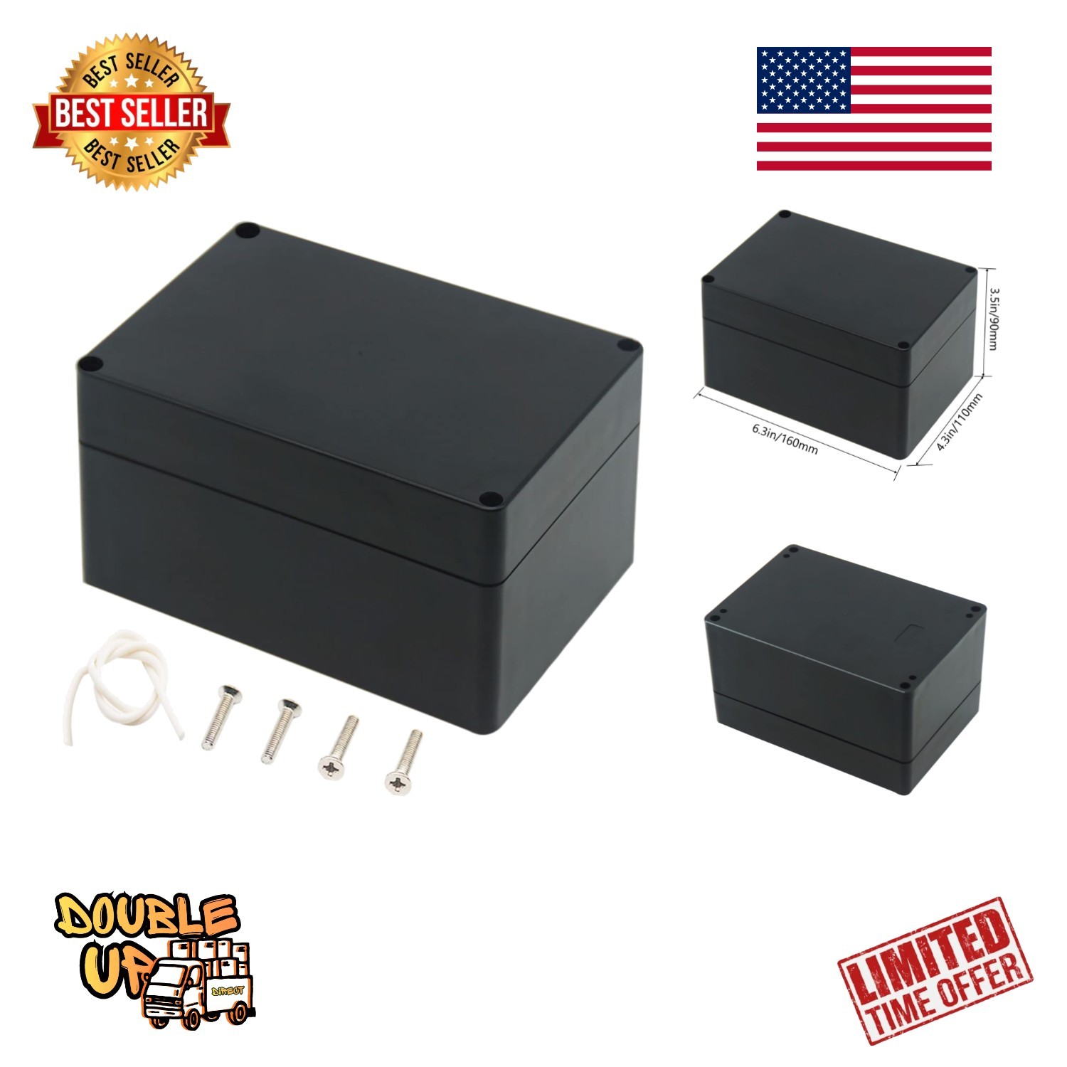 Versatile  Compliance Junction Box - Perfect for Outdoor and Indoor Projects