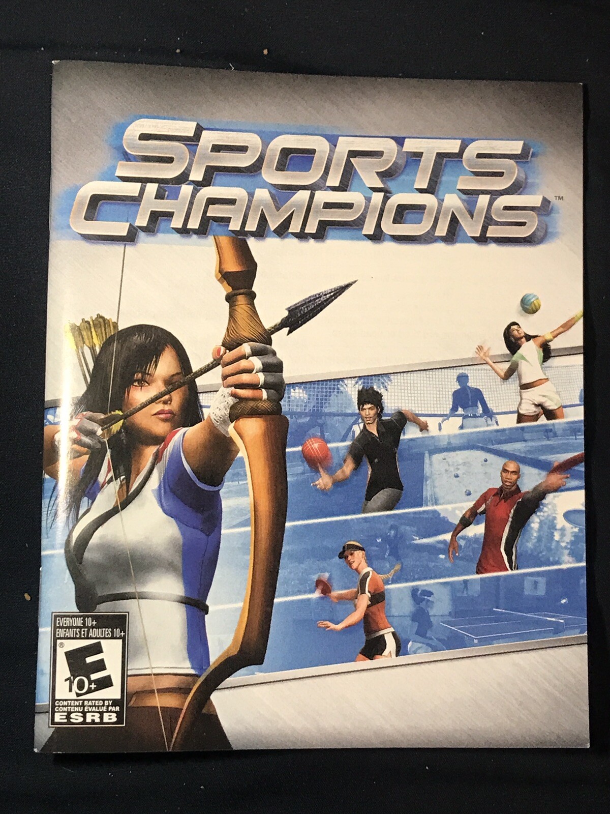 🔥Sports Champions ( Sony Playstation 3 PS3 ) MANUAL ONLY in ENGLISH & FRENCH🔥