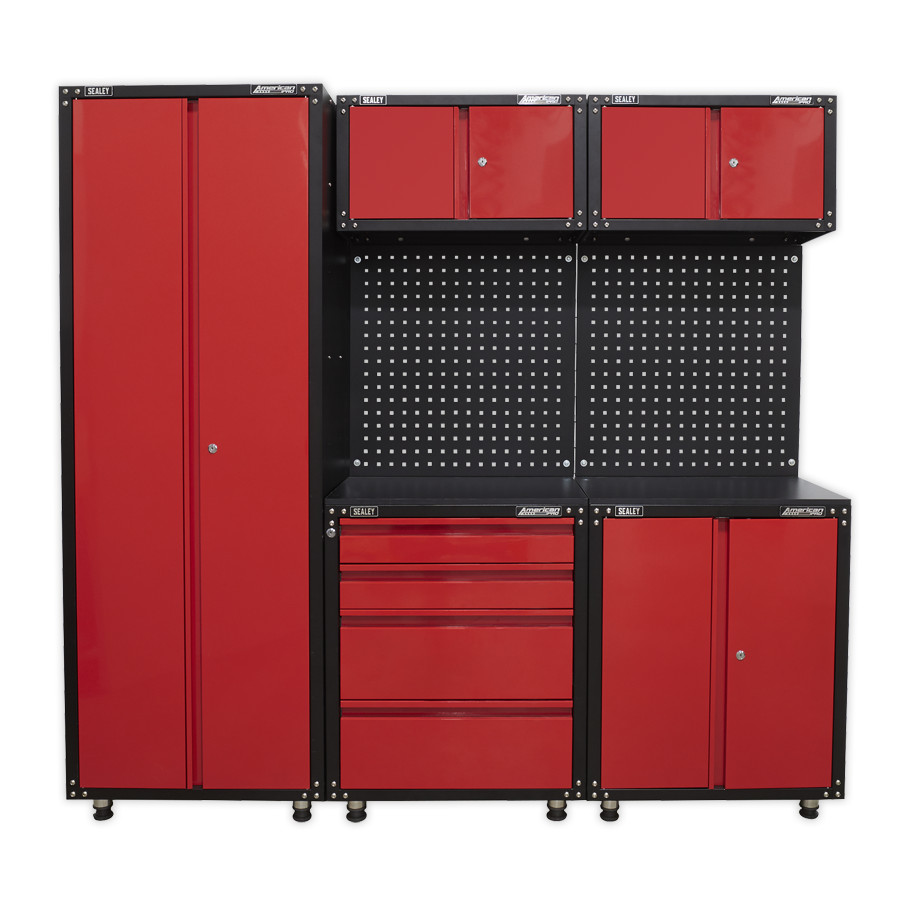 Sealey APMS80COMBO3 Modular Storage System 665mm American Pro