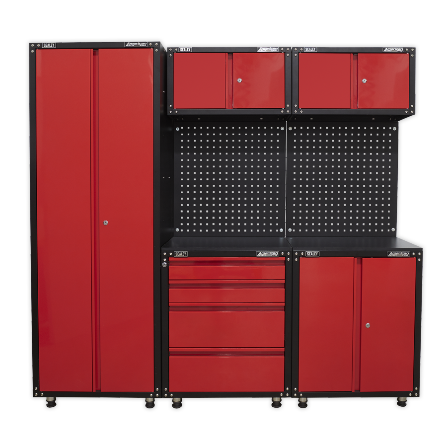 Sealey APMS80COMBO3 Modular Storage System 665mm American Pro