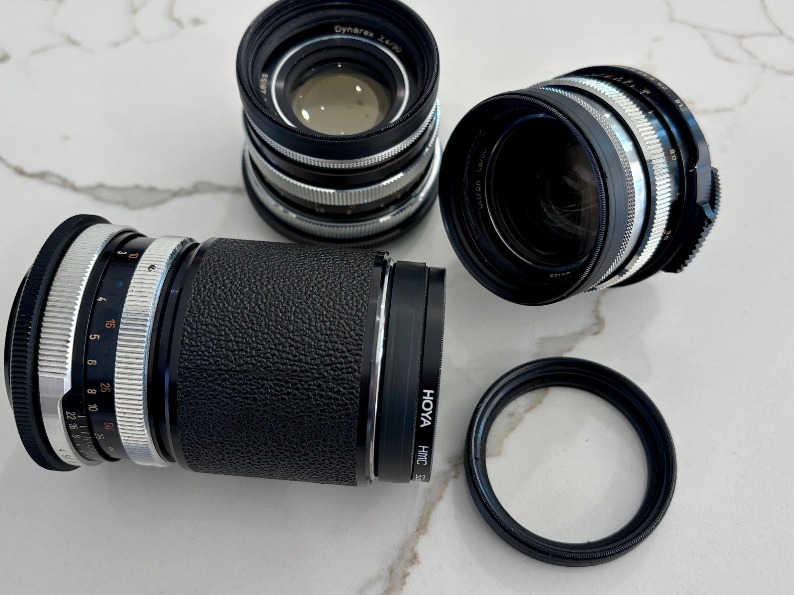 Zeiss Ikon Icarex 35 lens filter to 52 mm threaded filter adapter