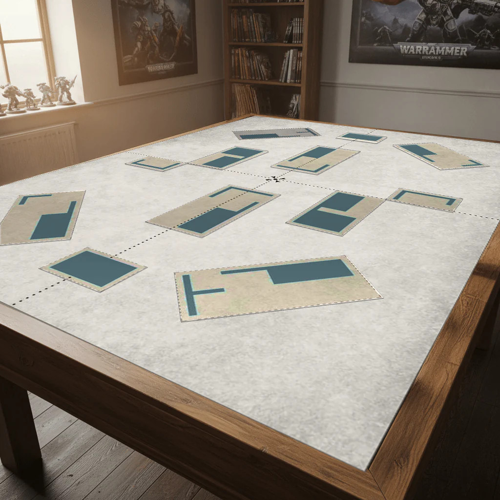 Tournament PRO 40K Terrain Layout Kit – 12pc by Fat Dwarf