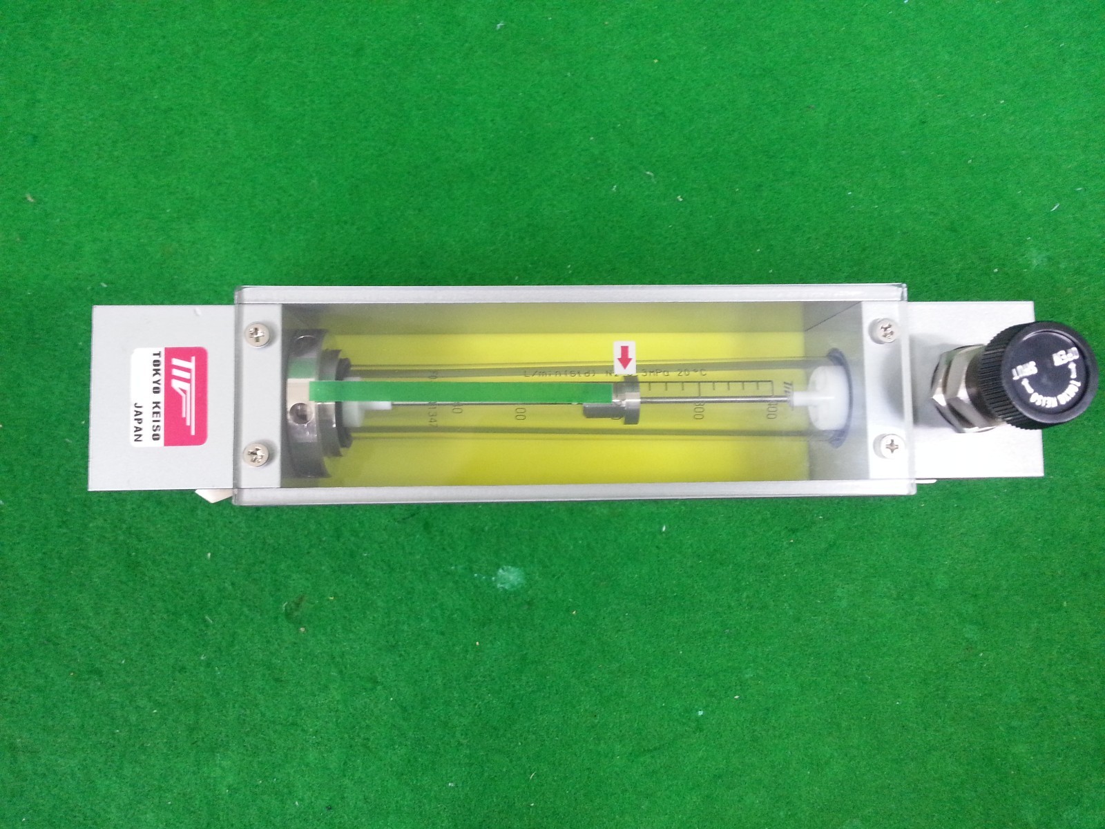 Tokyo Keiso Gas Flow Meter  N2 0.3MPa 20 Degrees C,USED