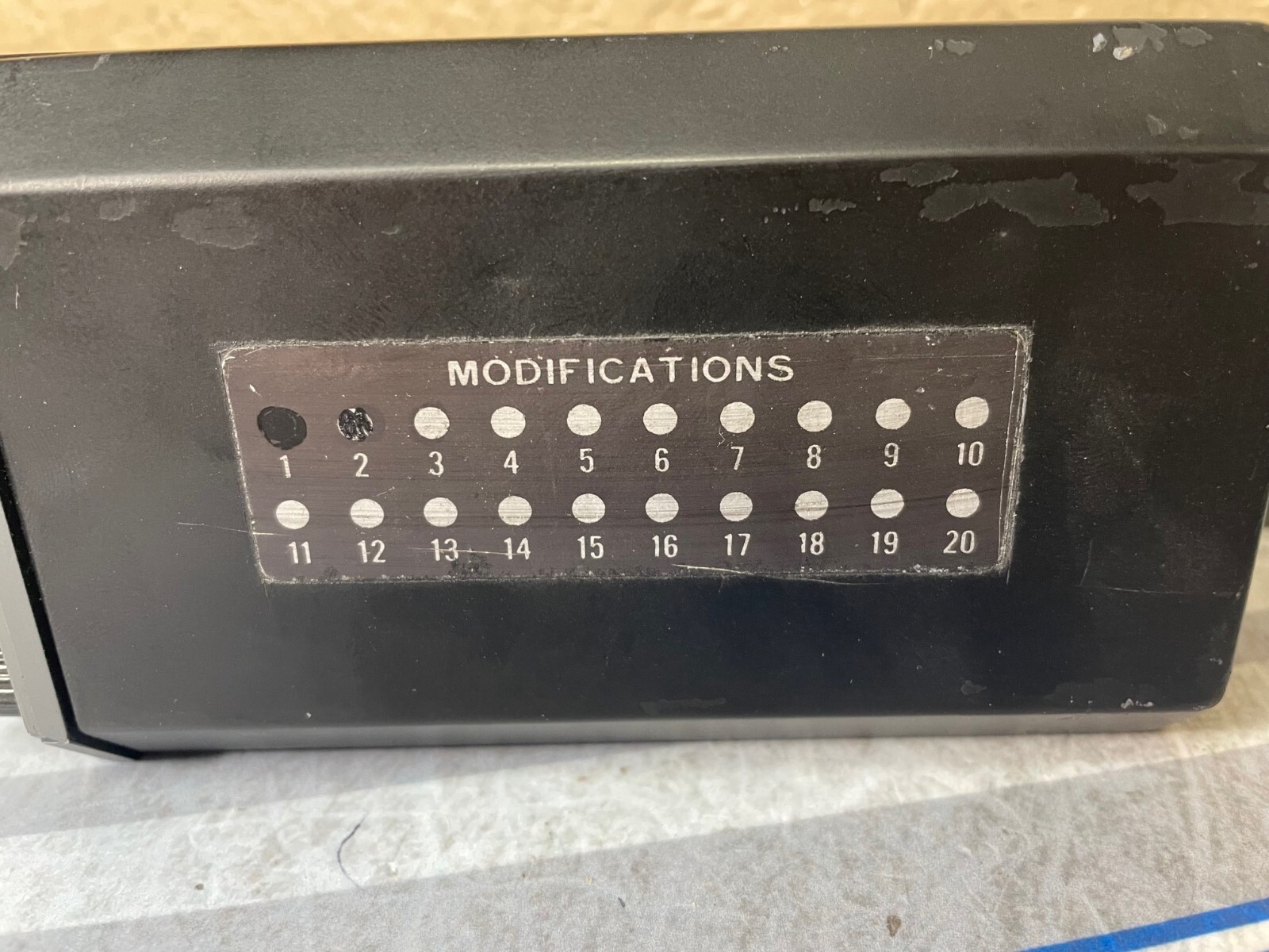 Height Indicator 43667 Removed Working