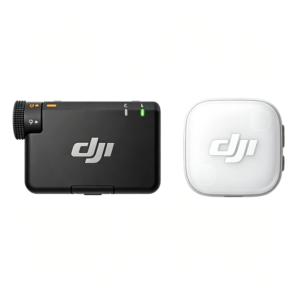 Multi-Color DJI Mic Mini 2 (1 TX+1 RX) 48H Runtime Noise Cancelling