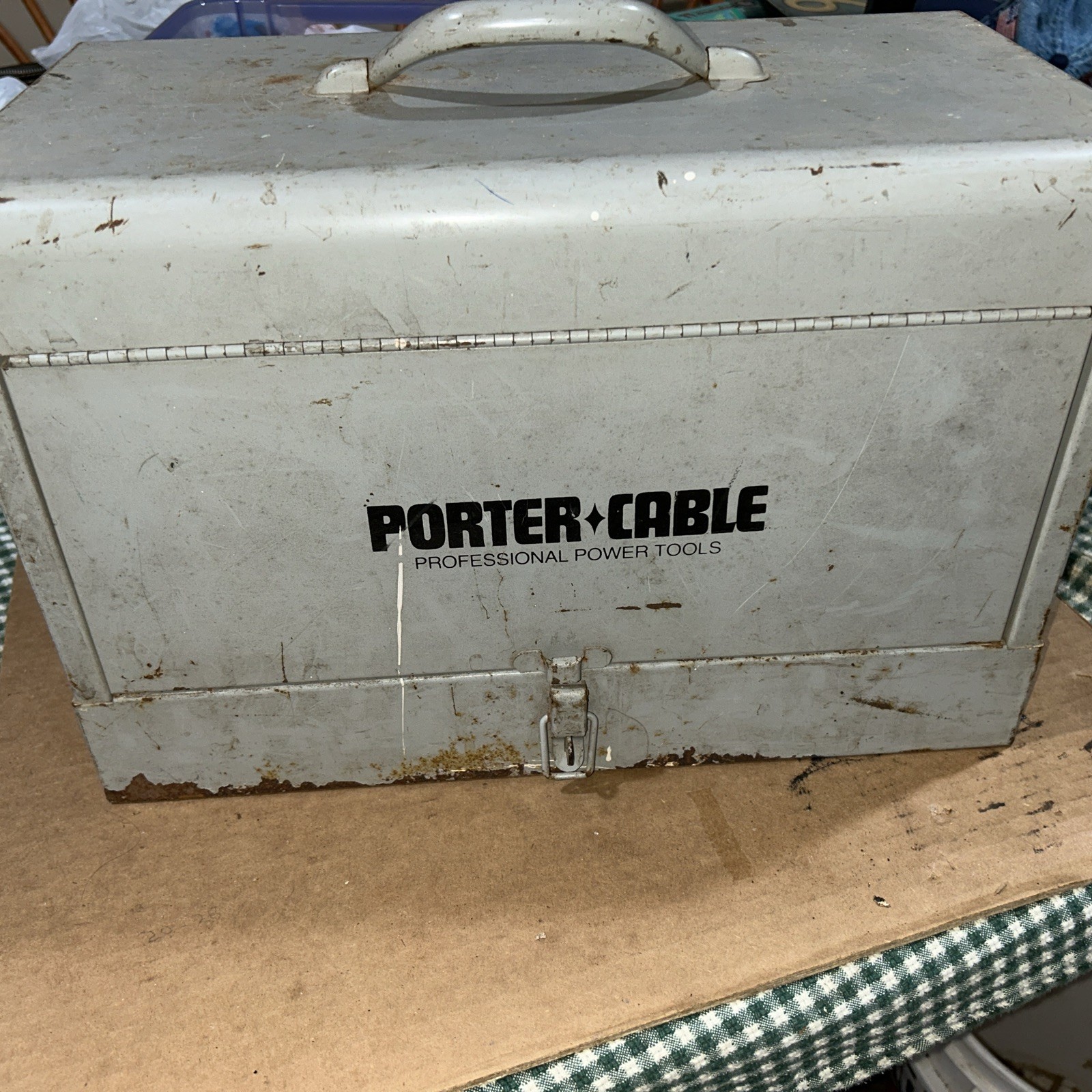 Porter cable router metal case