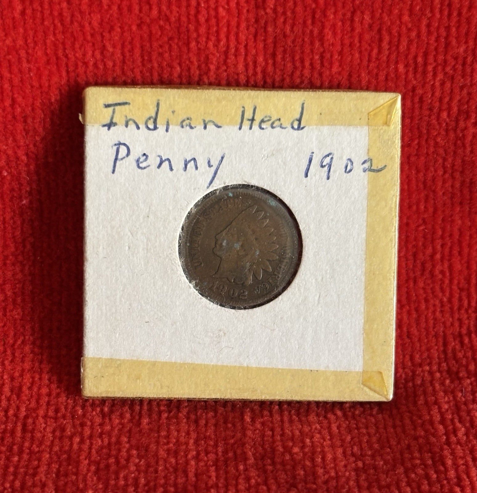 1902 Indian Head Penny VG