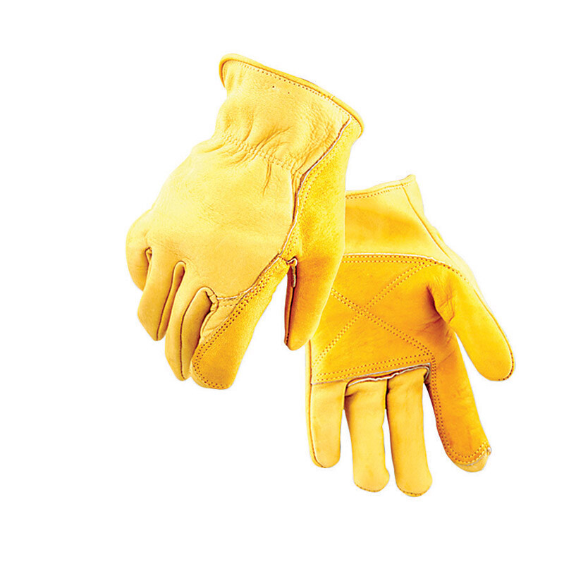 Golden Stag Double Palm Cowhide Glove, Large, 207