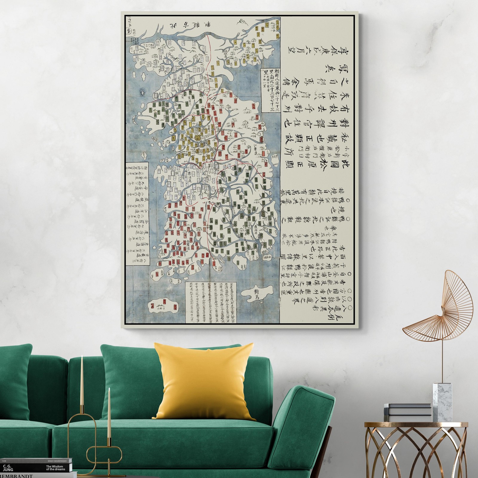 15th Century Map of Korea – Joseon Dynasty Borders, Geography & History