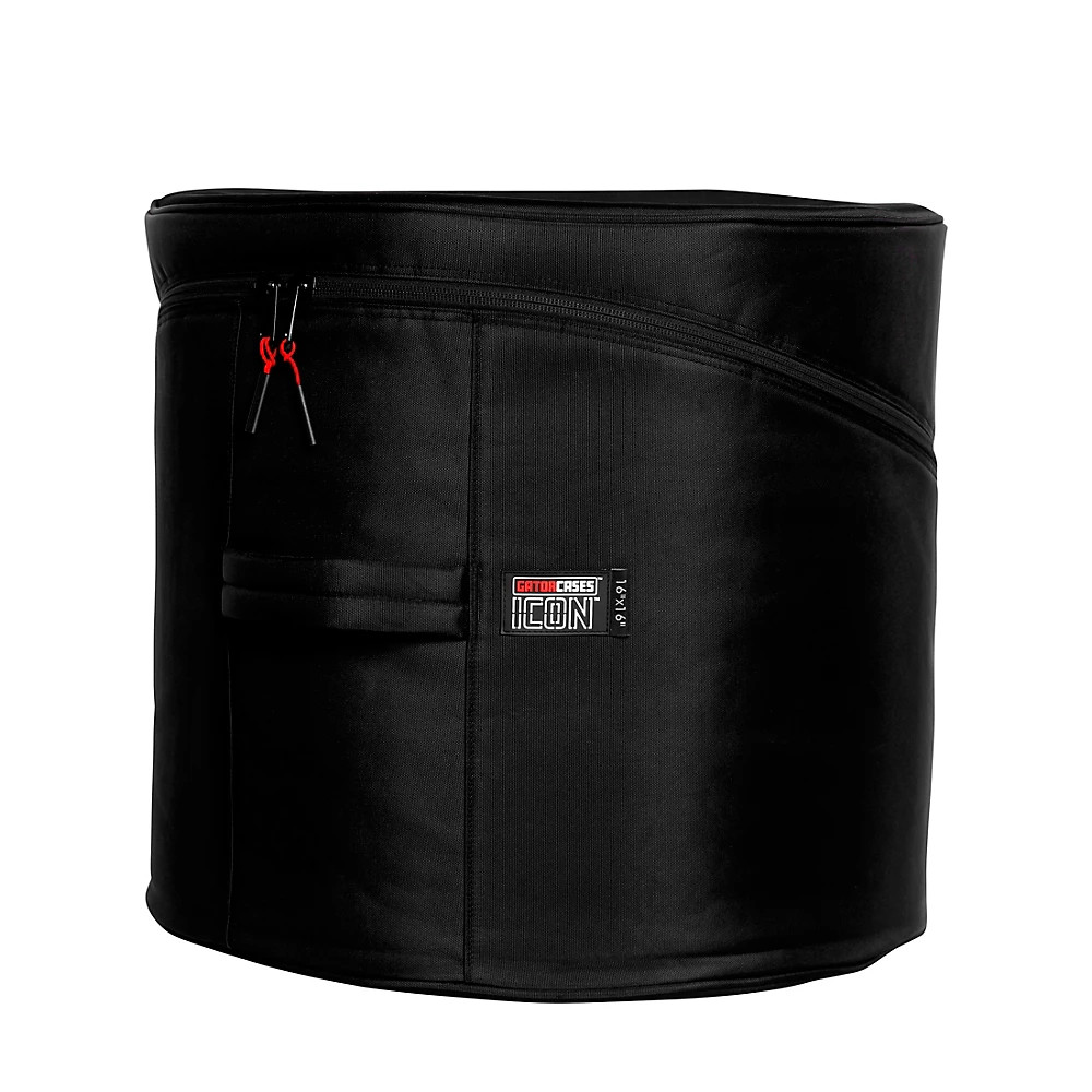 Gator Icon Floor Tom Bag 16 x 16 in. Black