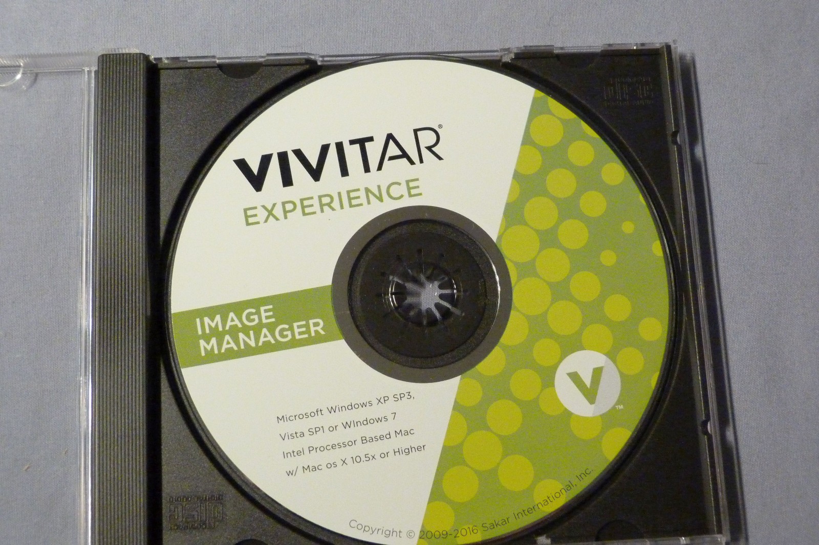 Vivitar Experience Image Manager 2 Software - excellent condition