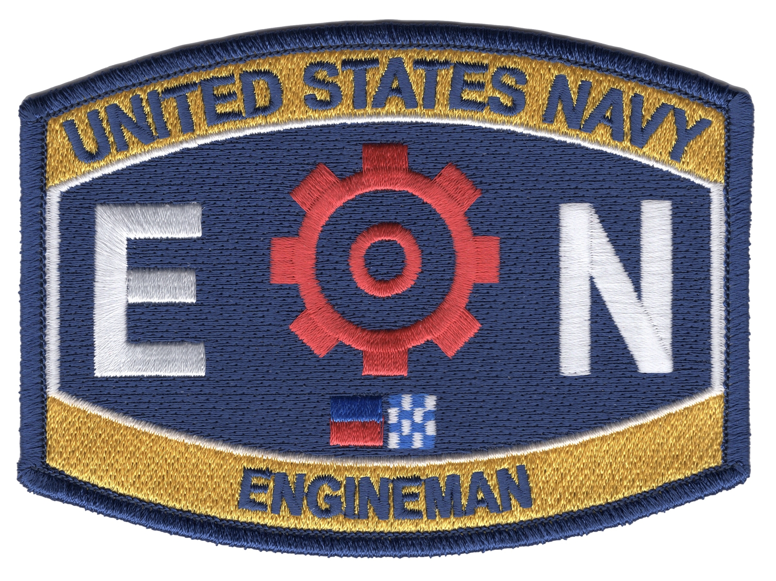 EN Engineman Rating Patch Navy Naval Insignia