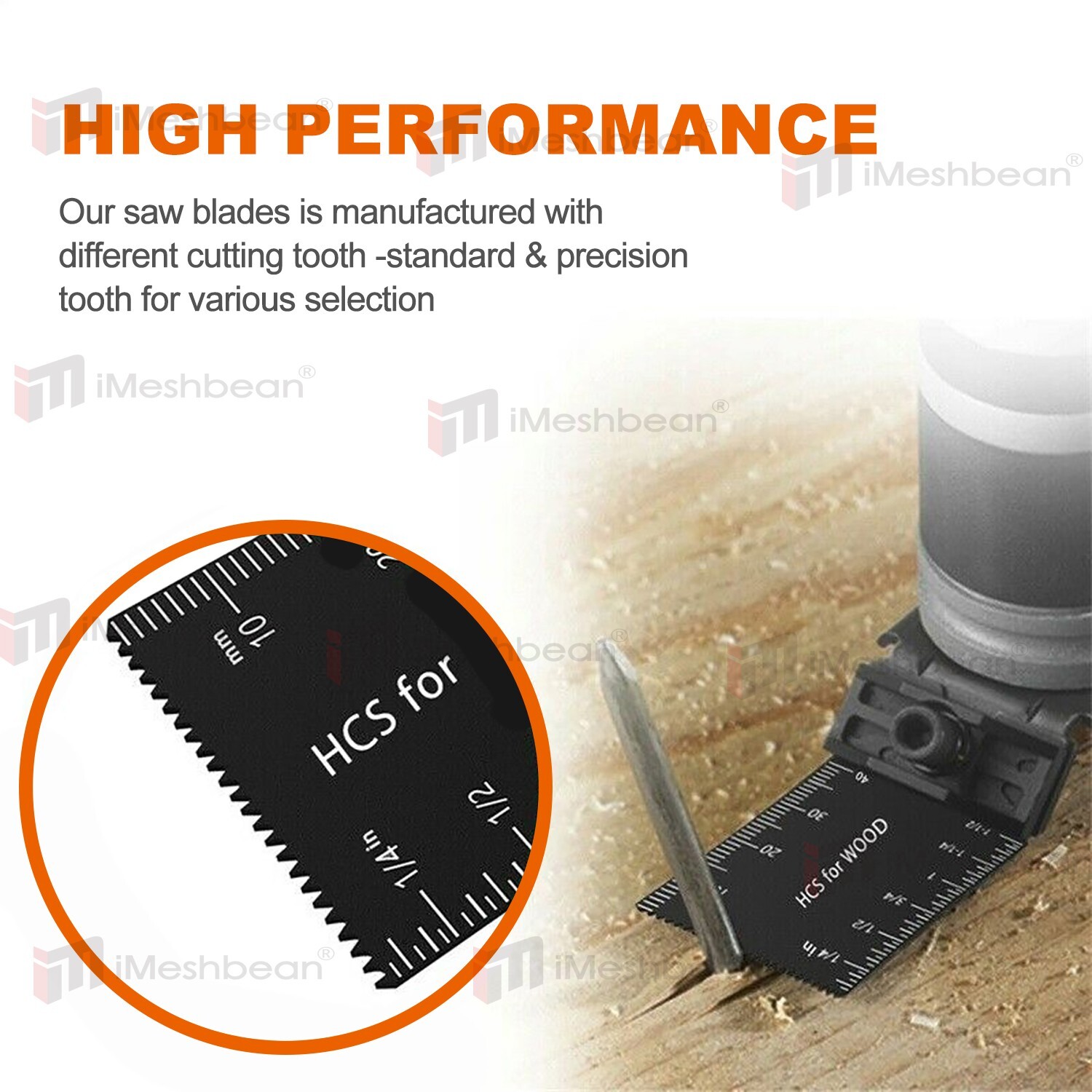 28Pcs Oscillating Multi Tool Saw Blades Wood Metal Cut Cutter For Dewalt Fein
