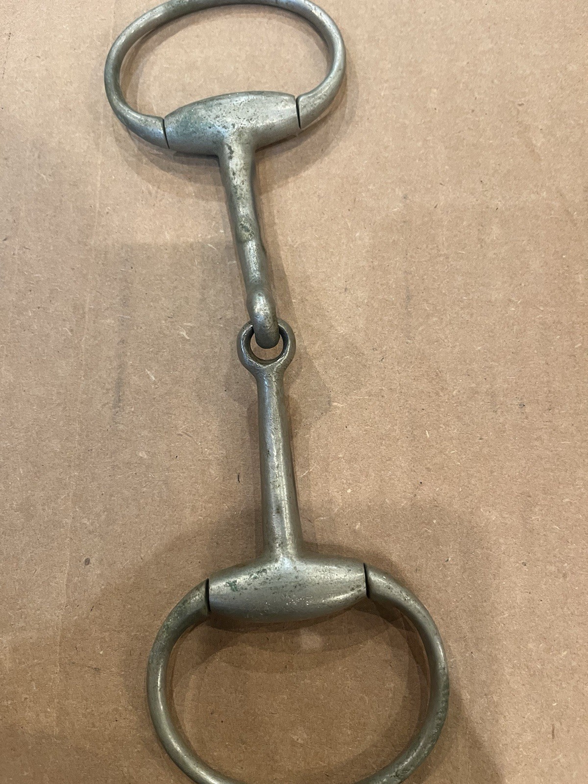 D-Ring Snaffle Bit Metal English Made , Look Closer good bit