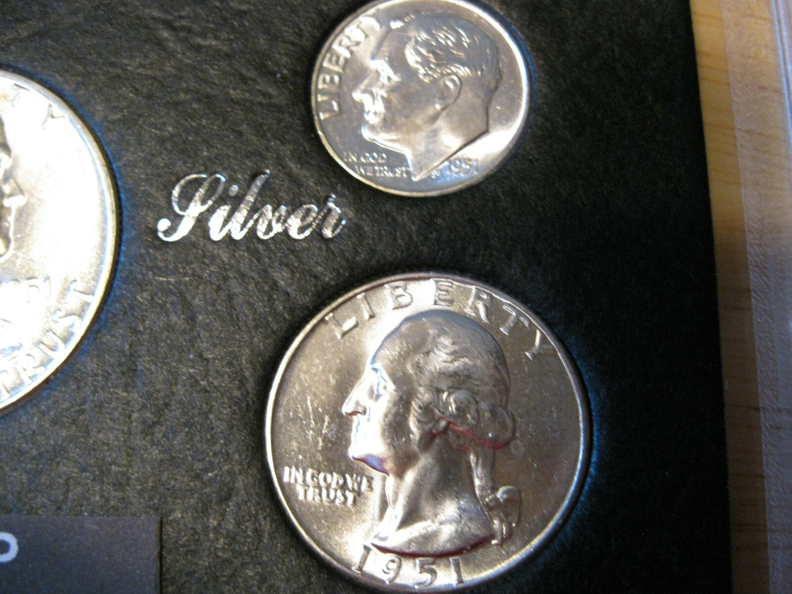 1951 P US Mint Set Silver Brilliant Uncirculated!