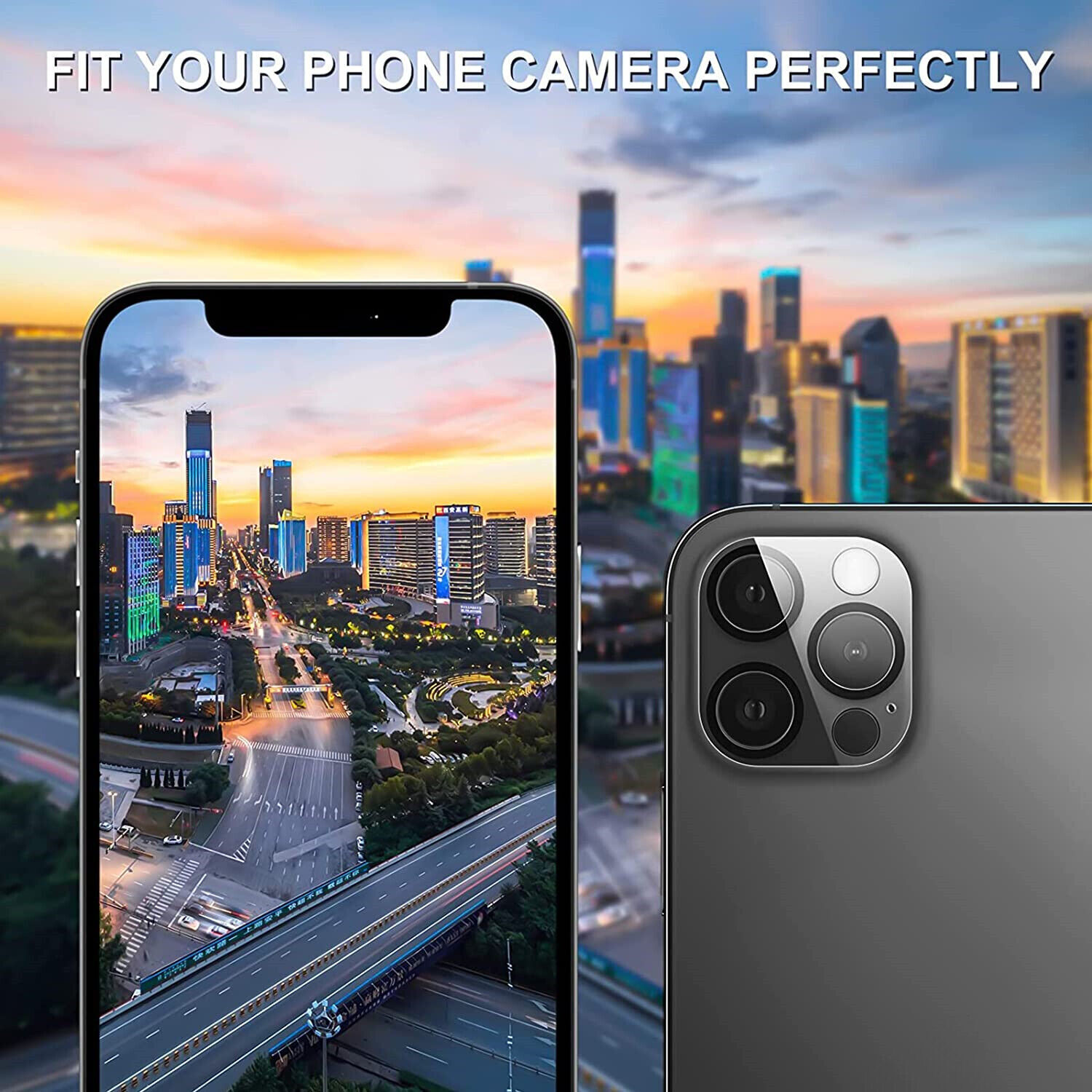 For iPhone 16 15 14 13 12 Pro Max Privacy Tempered Glass Screen Camera Protector