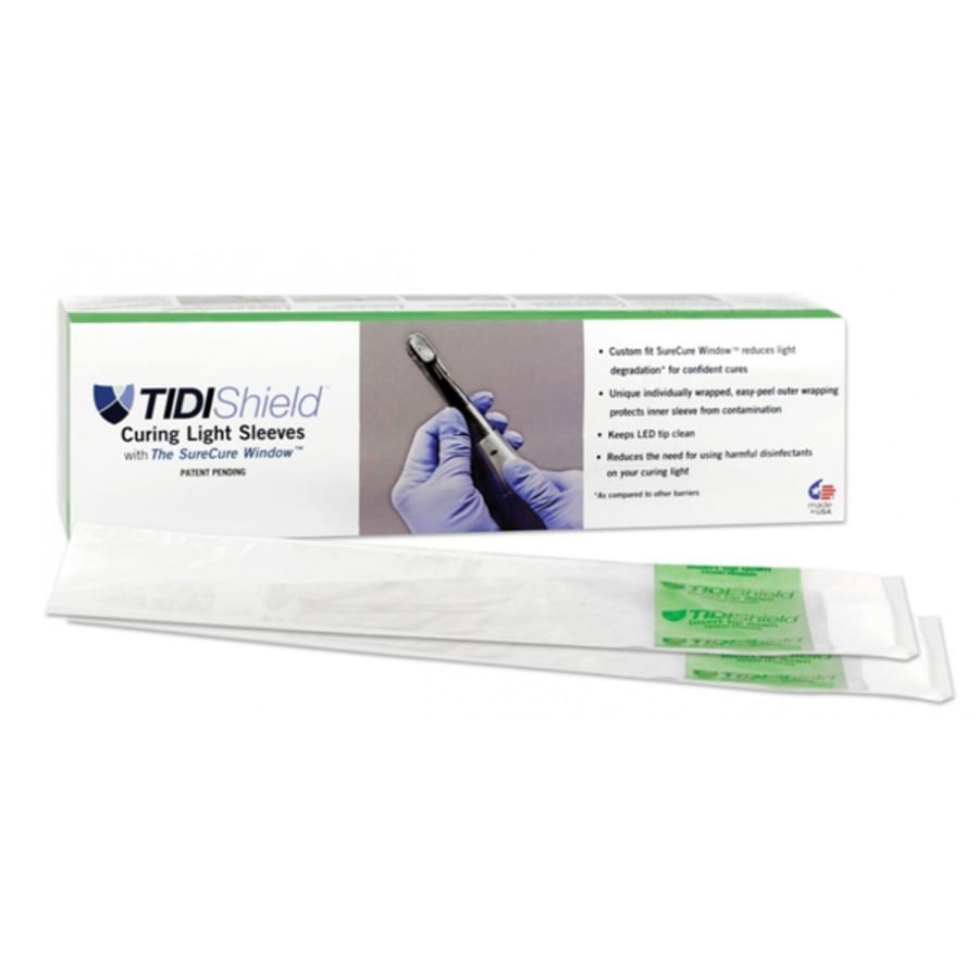 100/Box Dental Curing Light Sleeves SDI Radii Plus Custom Fit Latex Free LED